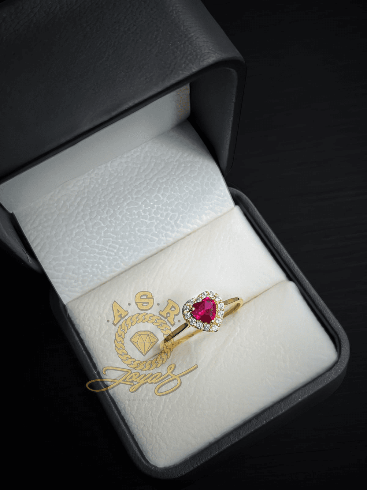 Anillo Solitario Cuadrado